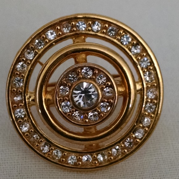Rhinestones Circle Sexy Stylish Cocktail Ring